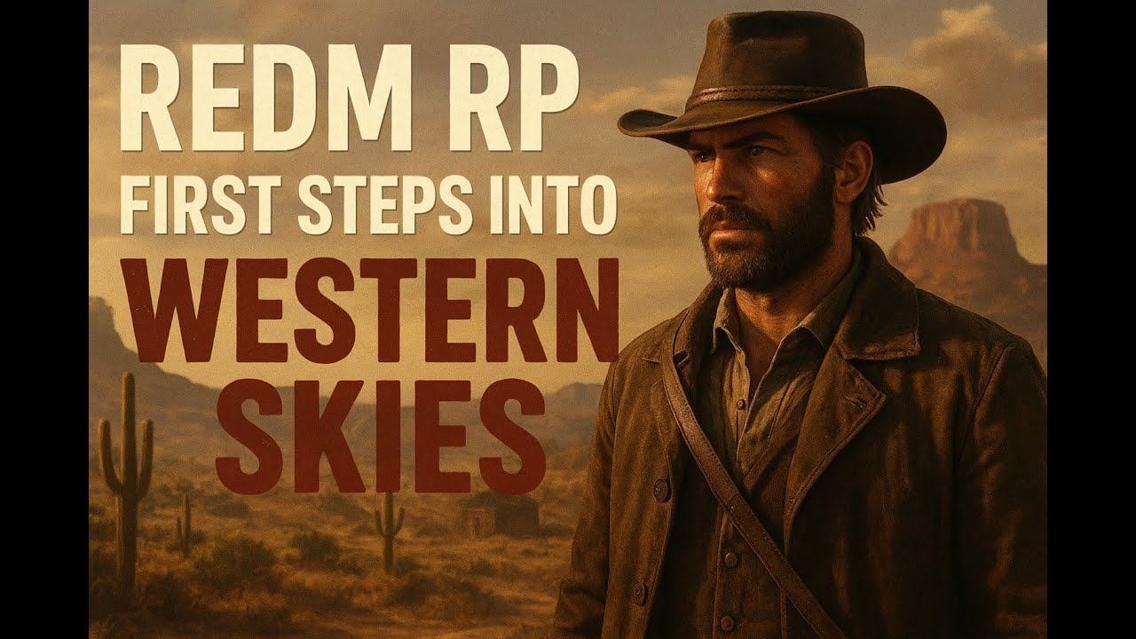 RedM RP First Adventure | Exploring Western Skies Server (GTA RP Wild West)