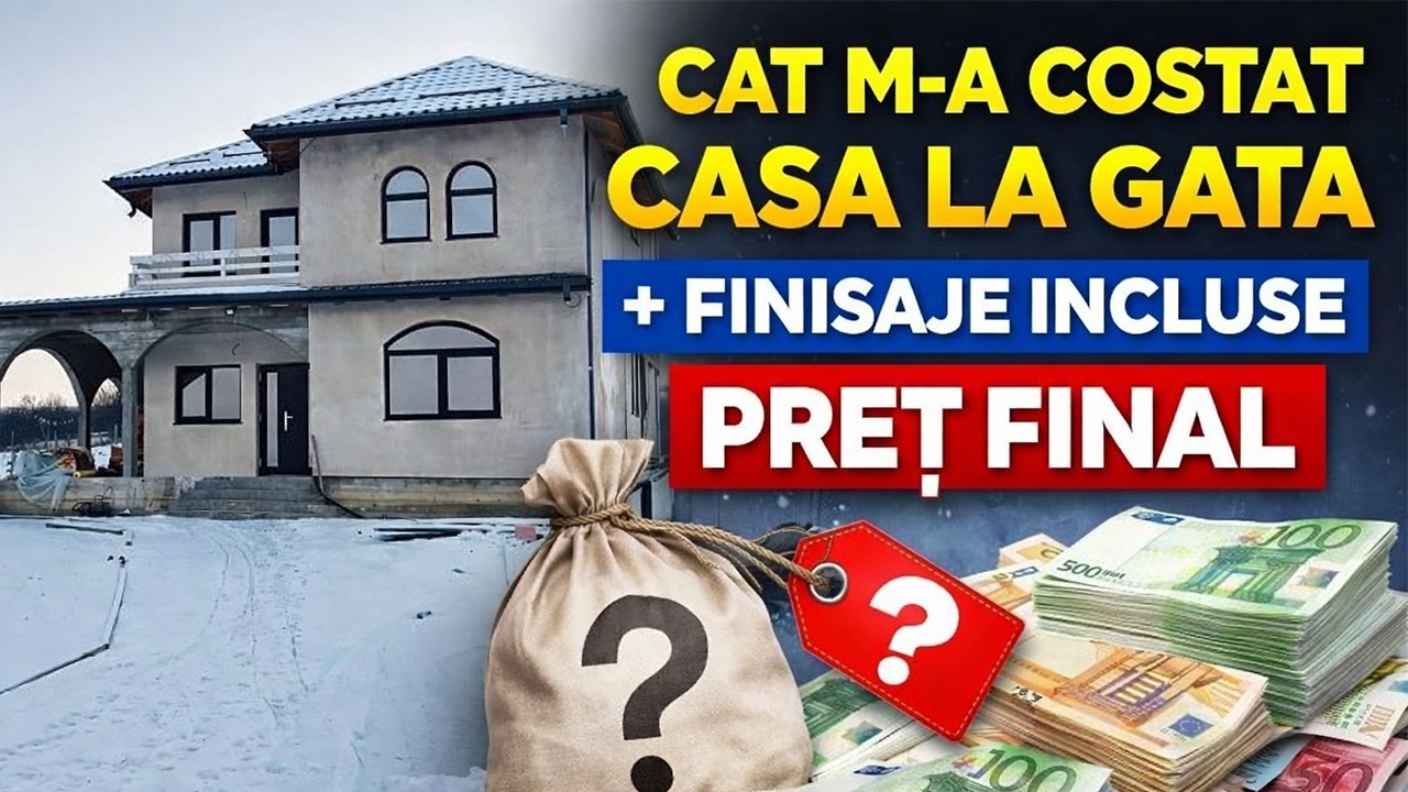 Cat m-a costat casa la gata cu finisaje incluse?Preț pentru fiecare etapa în parte.