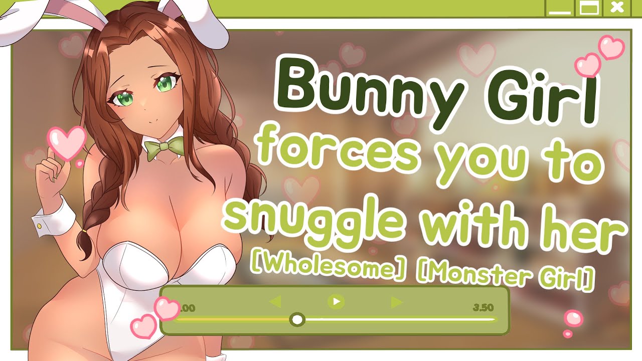 Bunny Girl forces you to snuggle with her (comfort) | Audio Roleplay F4A