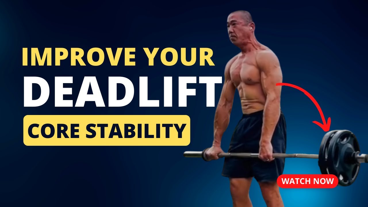 AMAZING Core Stability Drill (Build Your Deadlift!)