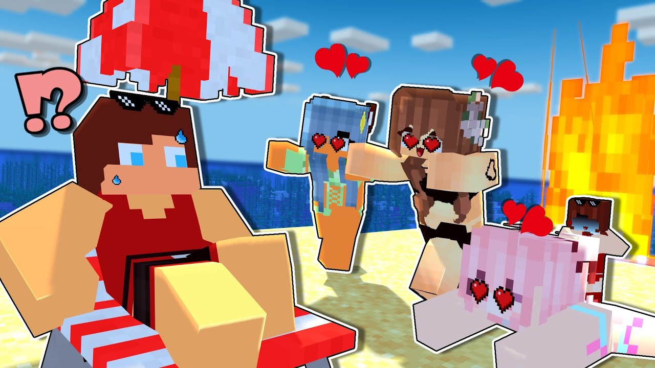 [Full] Maizen: JJ became popular at SEA 💕 - Minecraft Animation [Maizen Mikey and JJ]