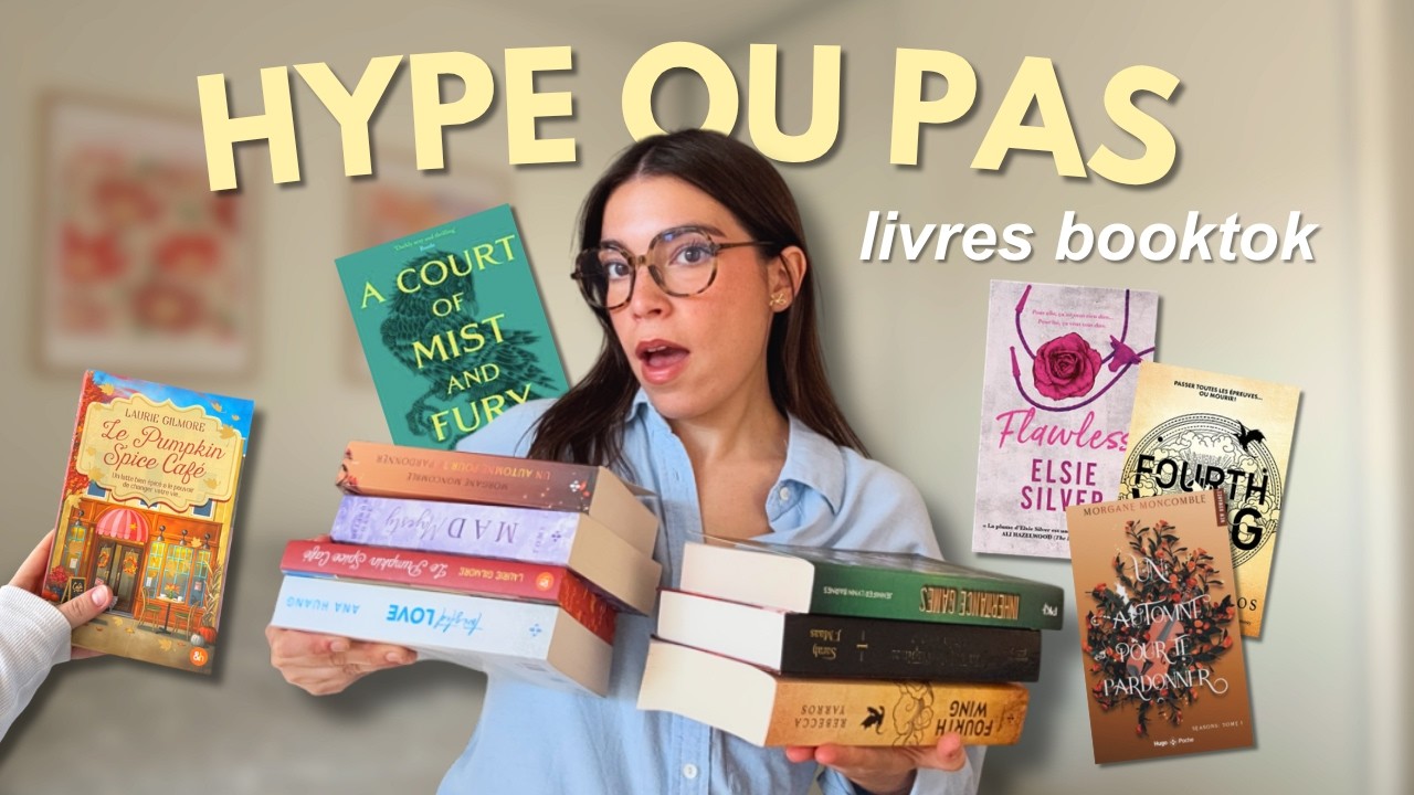 MON AVIS SUR CES 15 LIVRES POPULAIRES DU BOOKTOK