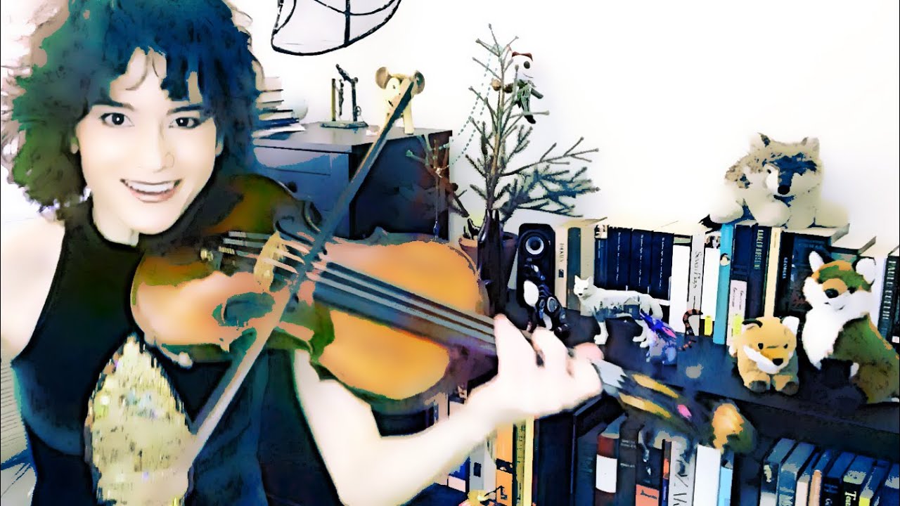 Sandy Performs Bach (with Canine Friends)