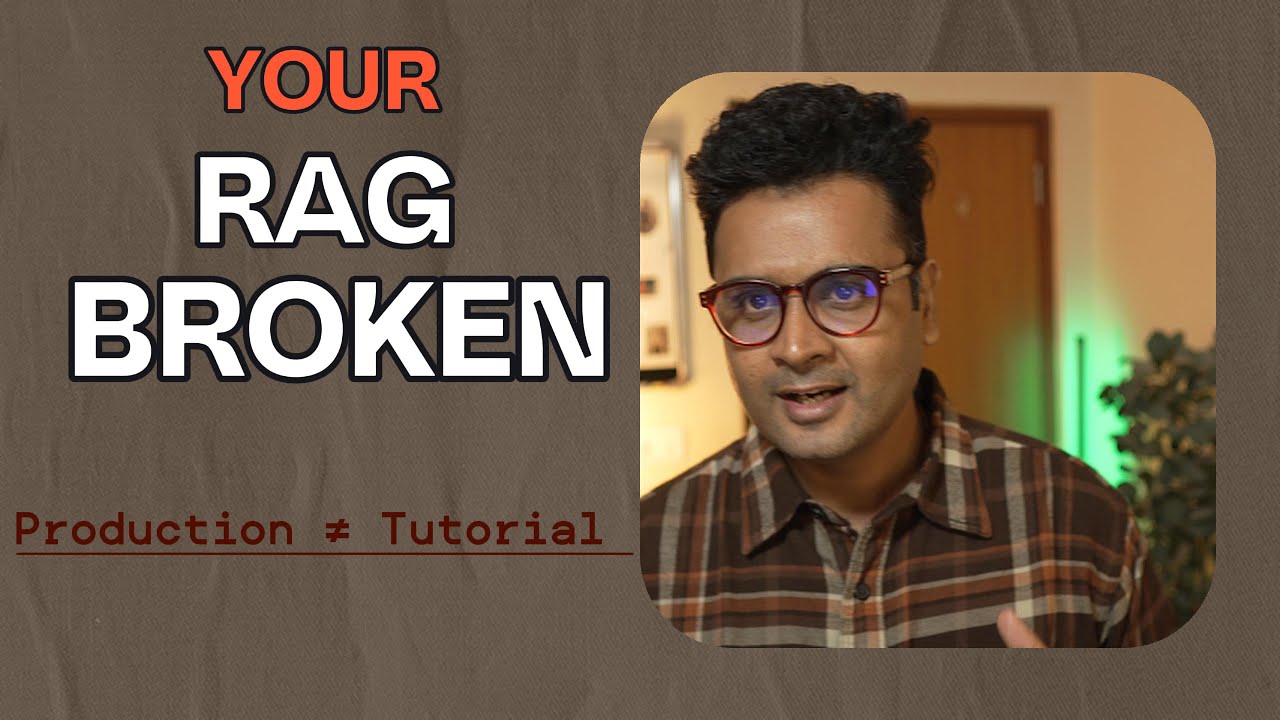 Your RAG Is Broken — Production RAG Architecture Nobody Teaches (2026)