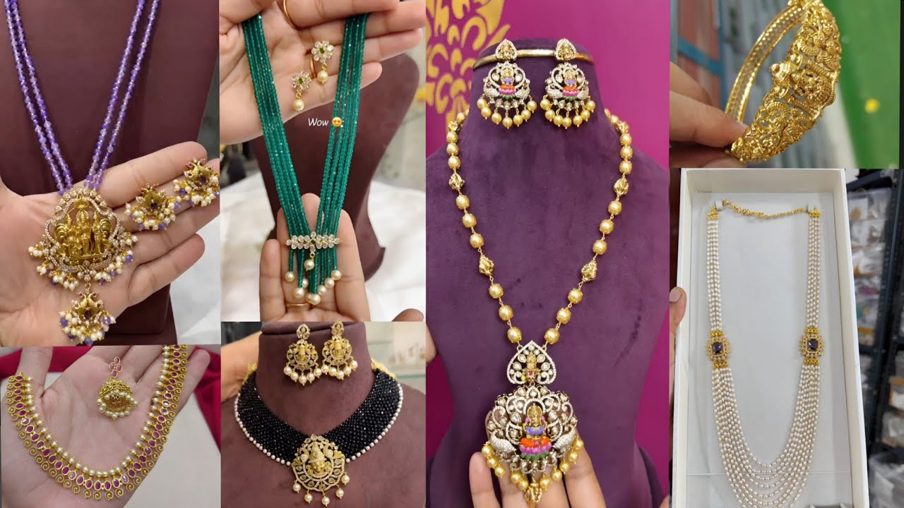 ప్రీమియం Quality Jewellery Collection//One gram gold#jewellery