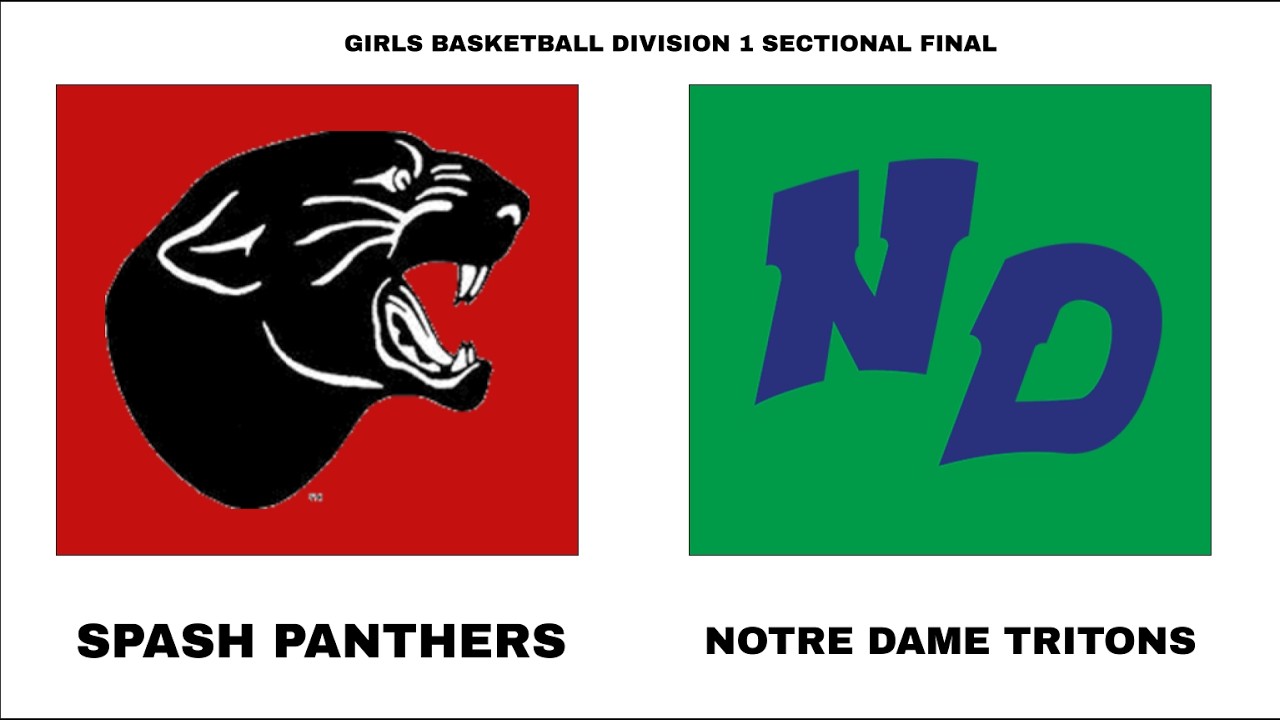 SPASH Panthers VS Notre Dame Tritons | 03.07.26 | WIAA Girls Basketball Sectional Final