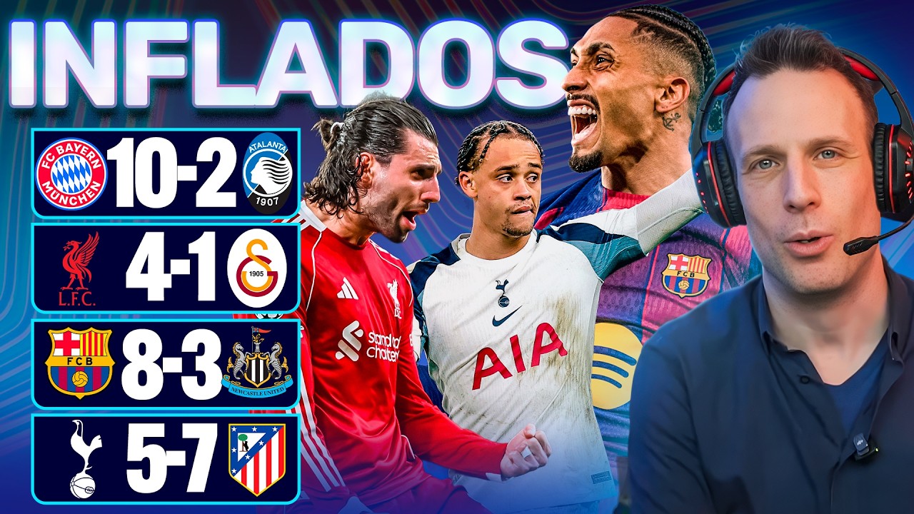 REACCIÓN POST PARTIDOS | CHAMPIONS LEAGUE