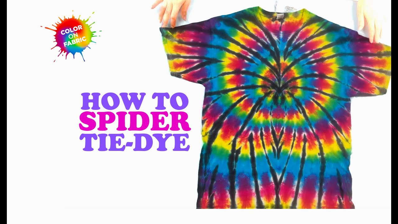 How to Spider Tie-Dye