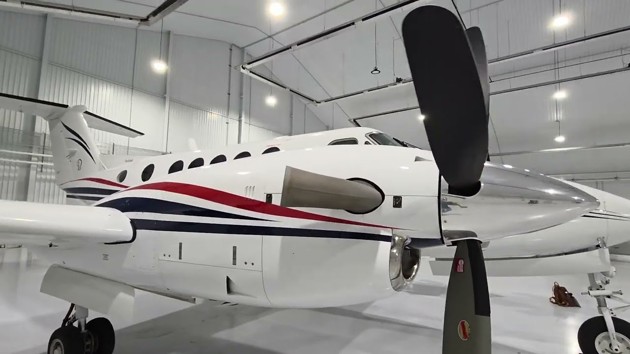Ford Tri Motor inside tour and King Air walk around
