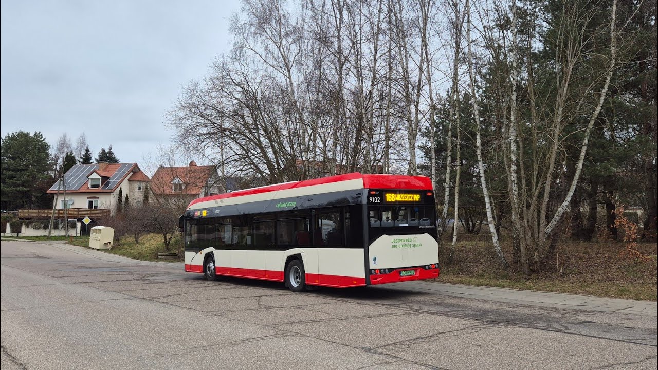 [PKS Gdańsk] Solaris Urbino 12 IV electric #9102 - linia 168, kierunek Wrzeszcz PKP