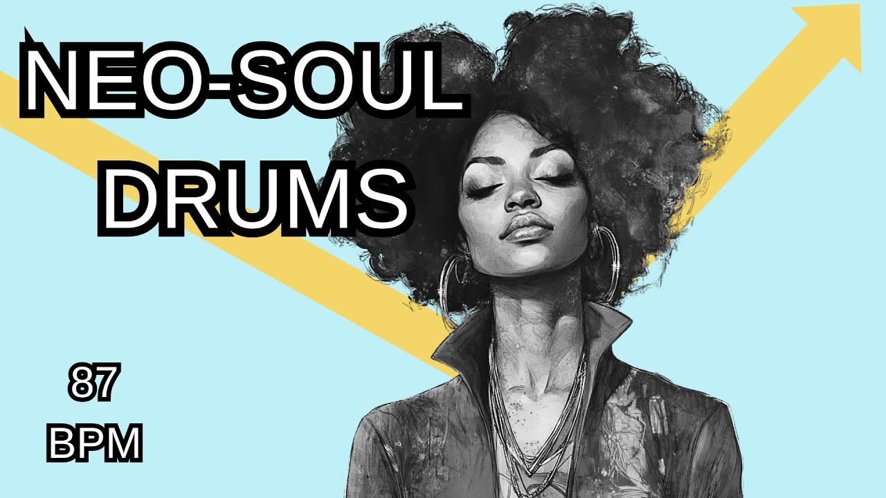 87 BPM Neo-Soul Drum Loop – Loose & Laid-Back Vibe