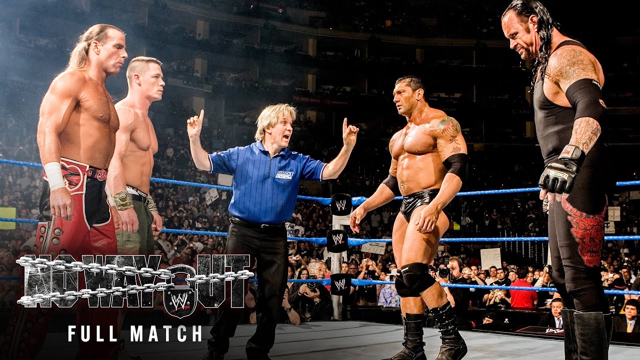 FULL MATCH: John Cena & Shawn Michaels vs. Batista & Undertaker: No Way Out 2007