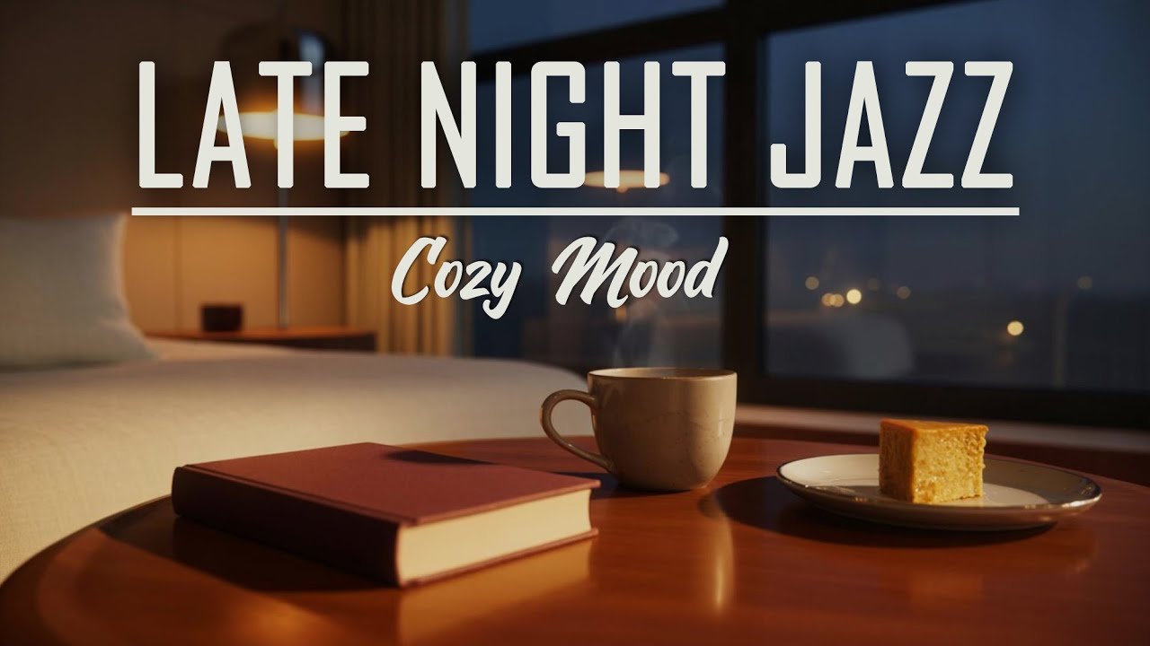 Steady Late Night Jazz with Subtle R&B Groove for Calm Focus and Relaxation