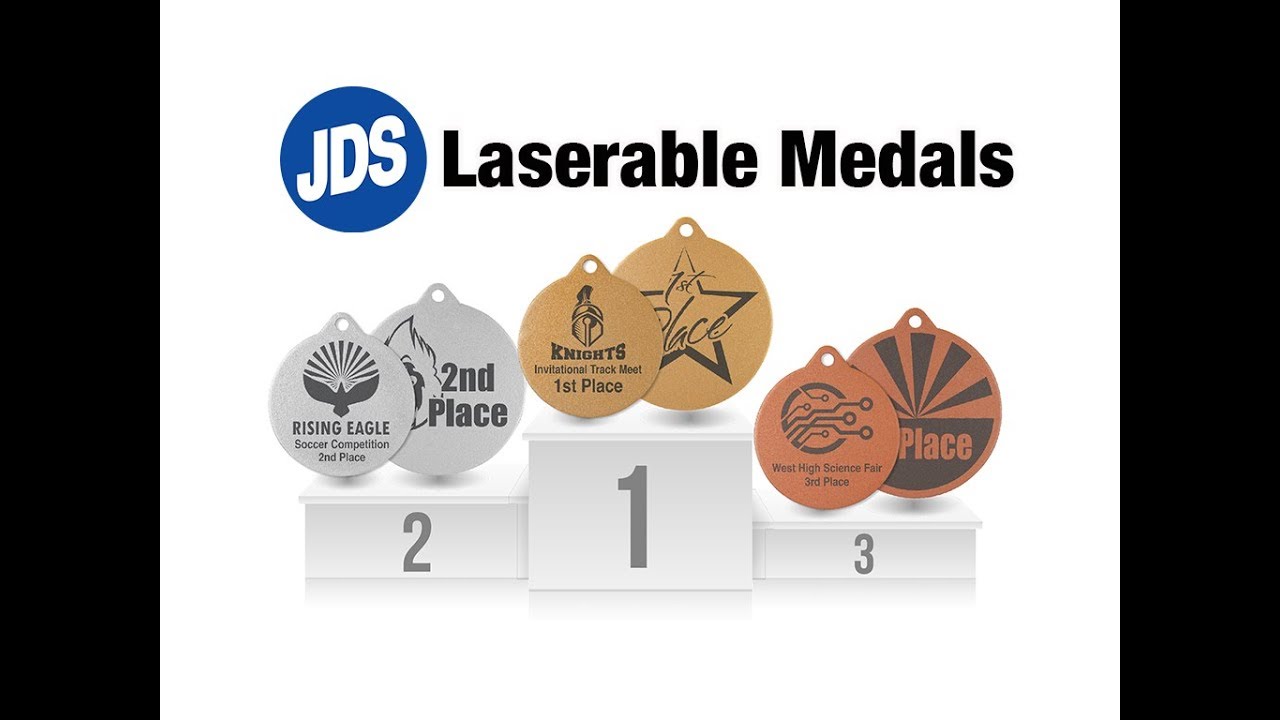 How to Laser JDS Laserable Medals