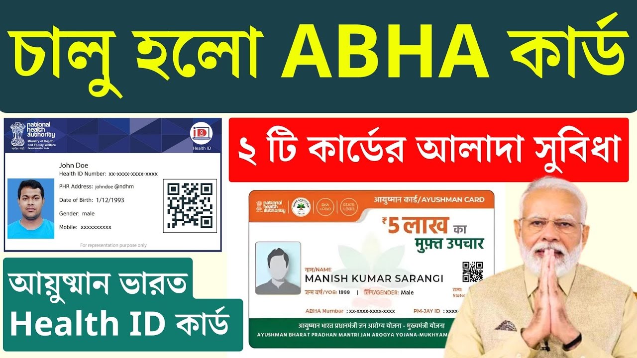 How To Apply Ayushman Bharat Health Account | ABHA Card Benefits | abha health card apply