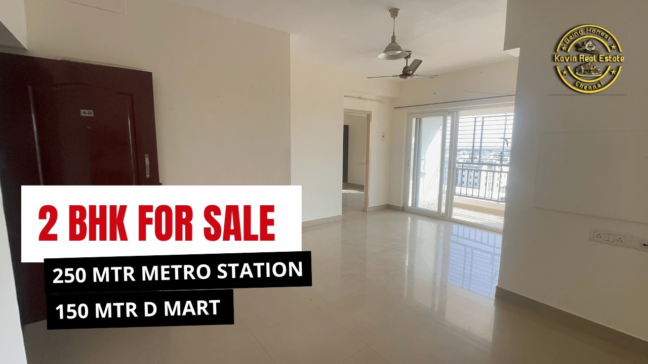 ID 2599 - 2 BHK For Sale on Road || Velappanchavadi|| Dmart Nr || 250Mtr Metro Station|