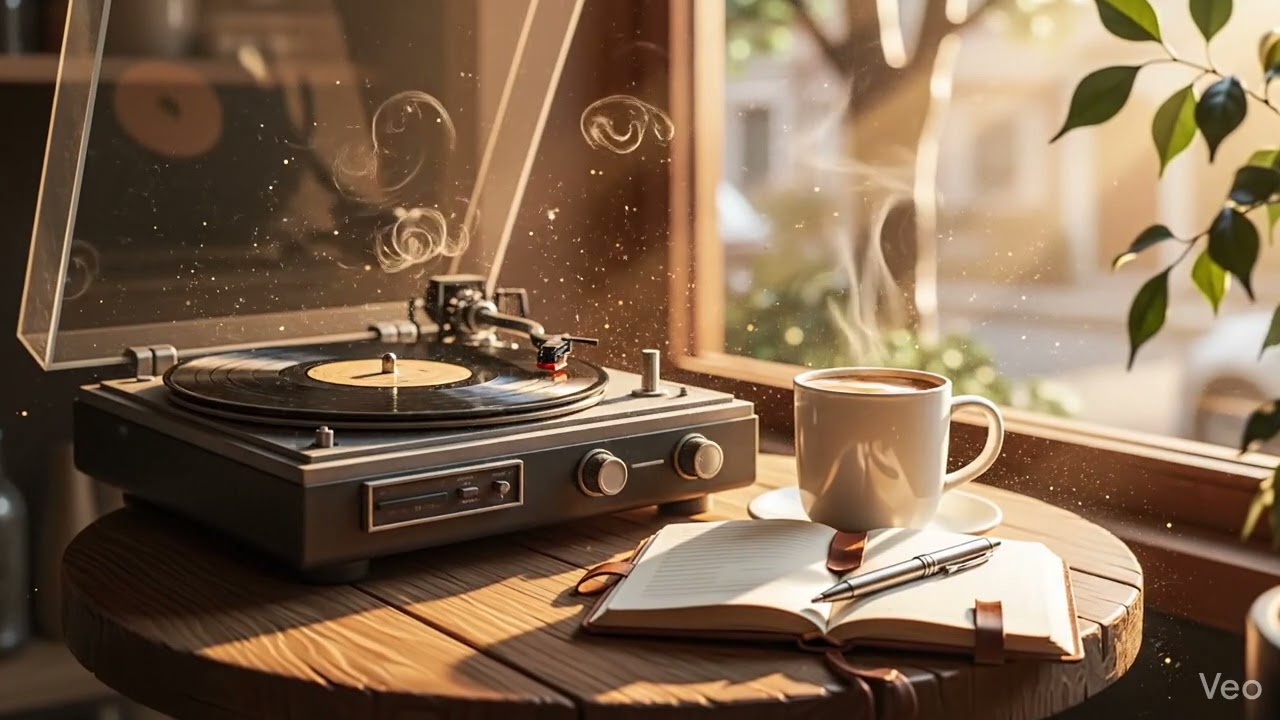 Early Morning Café Ambience ☕ Cozy Lo-Fi Background for Studying, Focus & Work [4K]