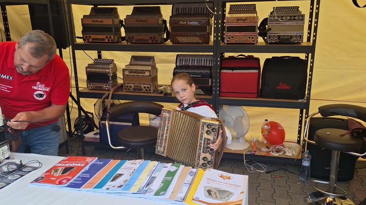 E&R Jelínek Heligonka. Jánošíkove dni. Test heligonky.