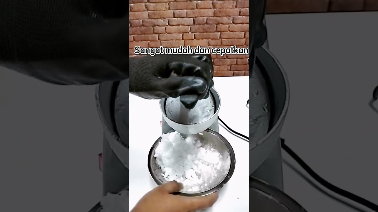 MESIN ICE CRUSHER 2 MATA PISAU LOMAX