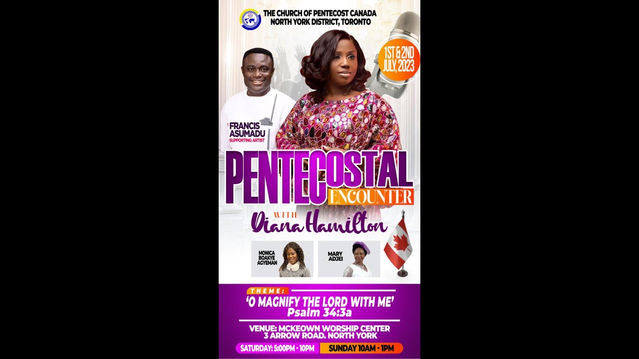 Pentecostal Encounter with Diana Hamilton at McKeown Worship Centre