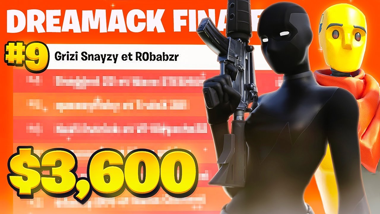 9TH PLACE DREAMHACK DUOS FINALS  ($3,600) w/ @Snayzy