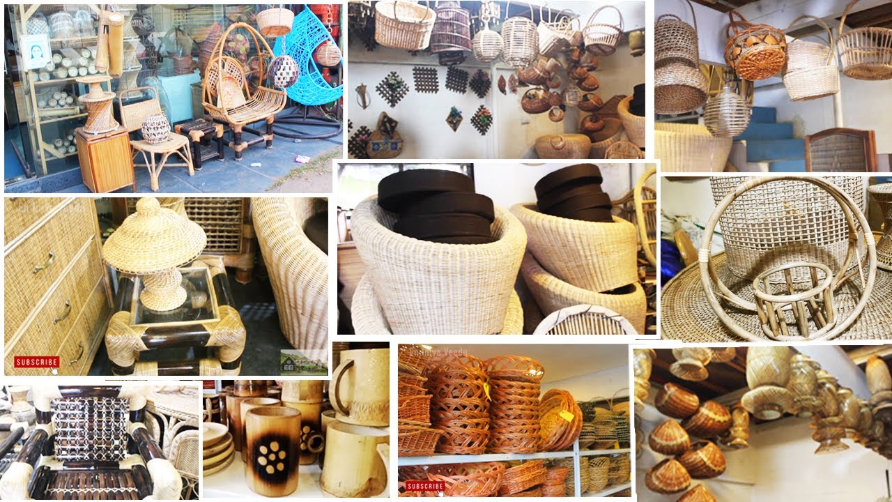 Bamboo & Cane Furniture shop in ECR |  Cane O Cane  | Cane products Manufacturer  | En Iniya Veedu