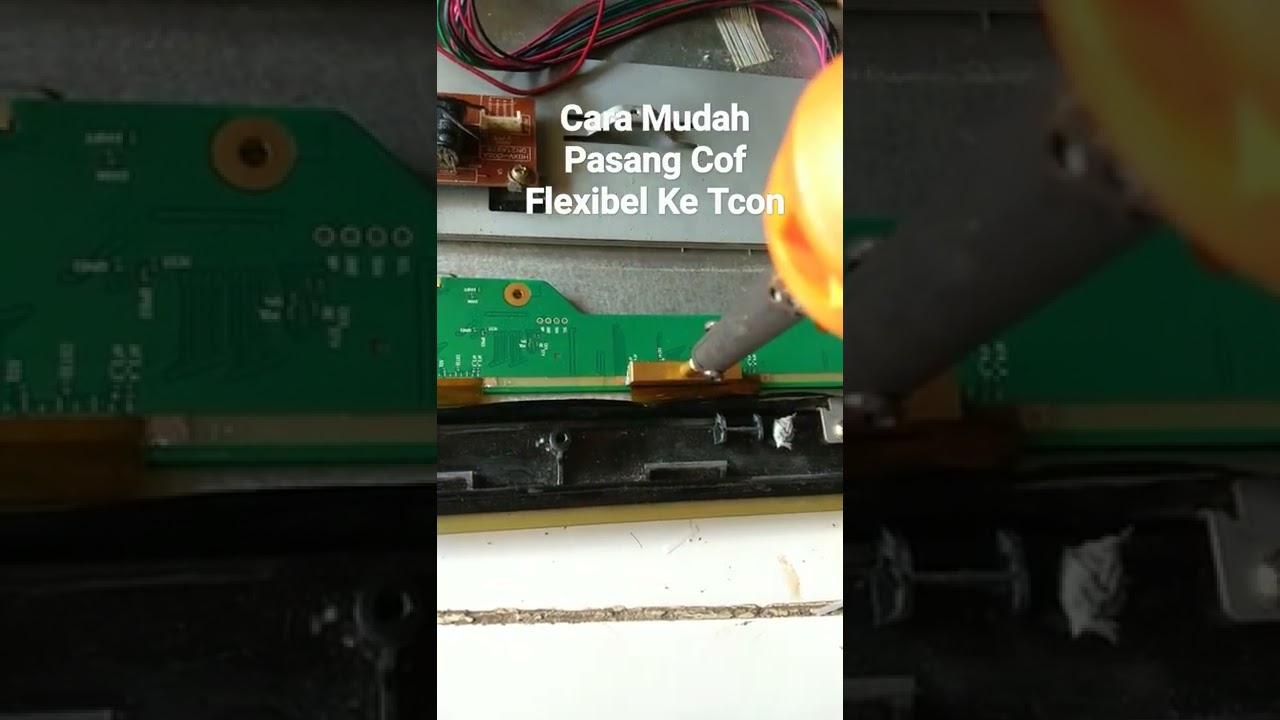 Cara Mudah Pasang Cof Flexibel Ke Tcon