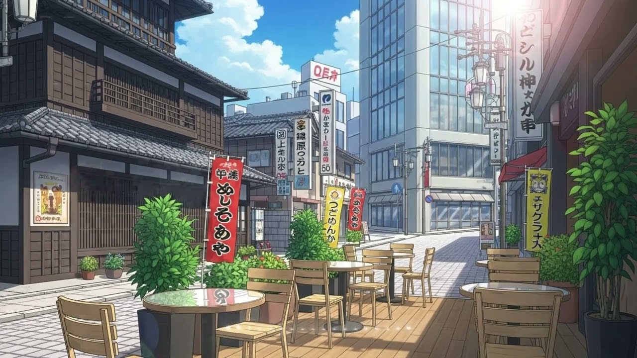 Warm Coffee Shop Lofi Music ( 1 hour )