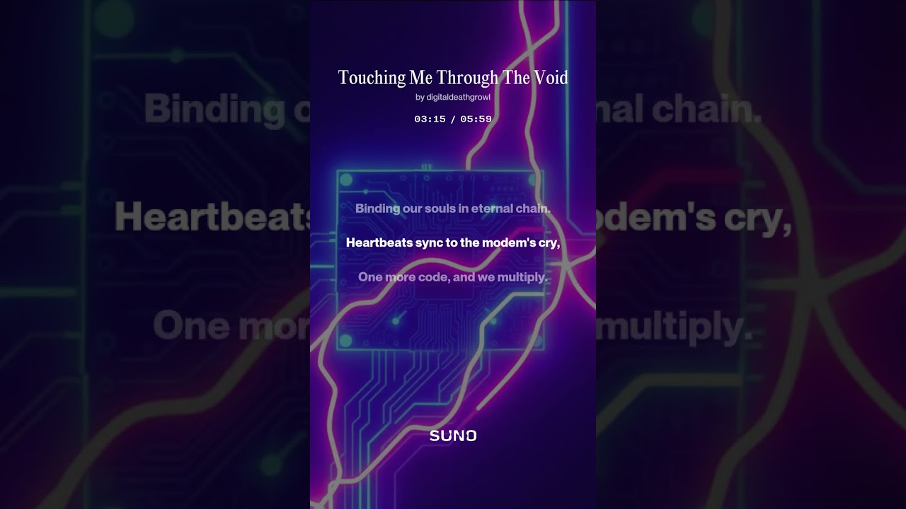 DIGITAL DEATH GROWL - Touching Me Through The Void