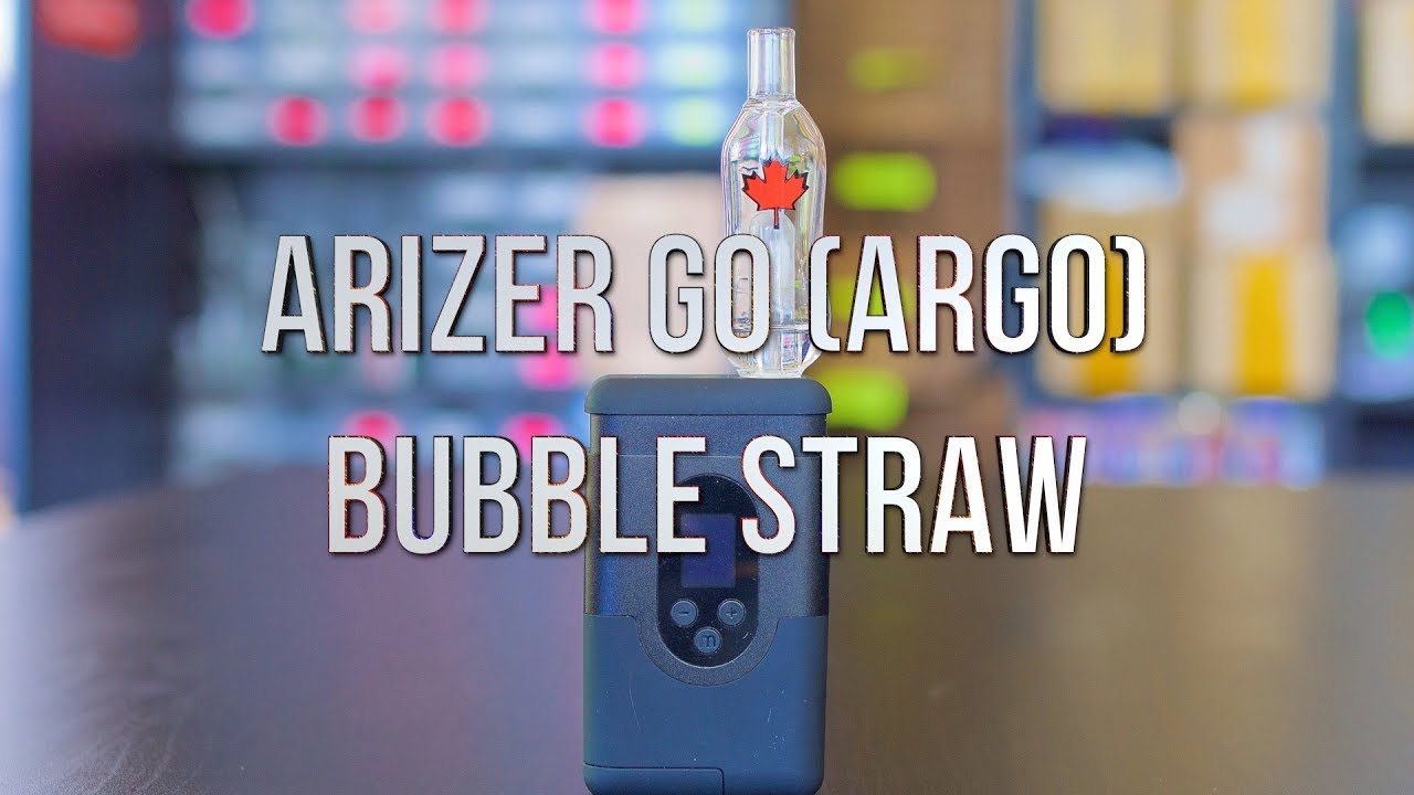Arizer Go (ArGo) Bubble Straw - Product Demo | GWNVC's Vaporizer Reviews