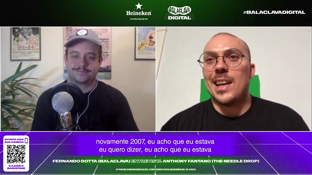 Entrevista: Anthony Fantano (The Needle Drop) | Heineken apresenta #BalaclavaDigital