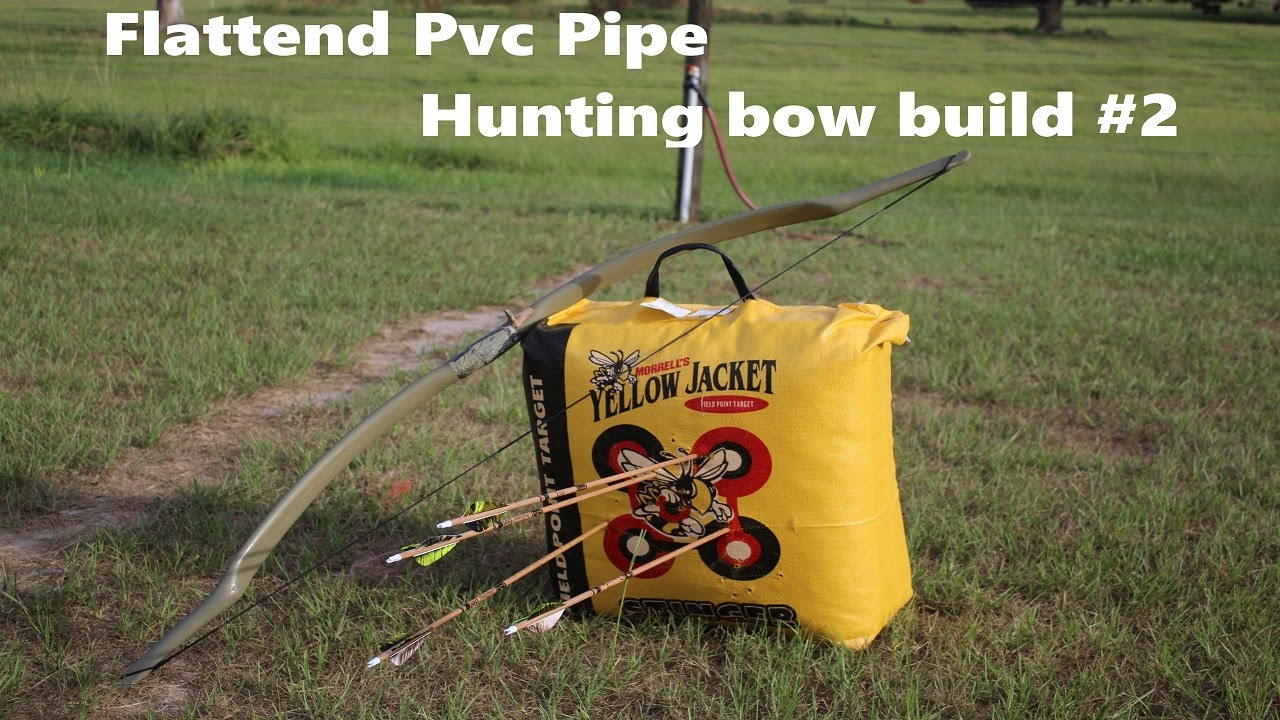PVC Hunting bow build pt 2