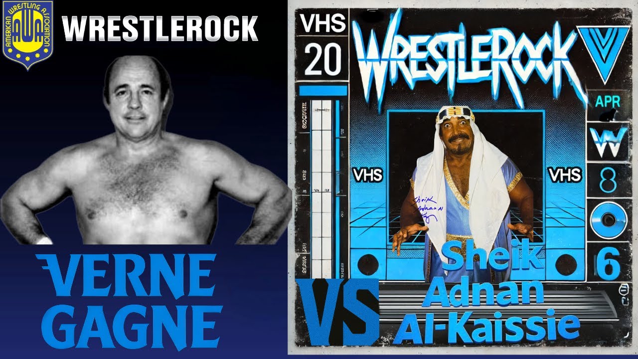 AWA Wrestle Rock 86 - Verne Gagne vs Sheik Adnan Al-Kaissie (General Adnan)