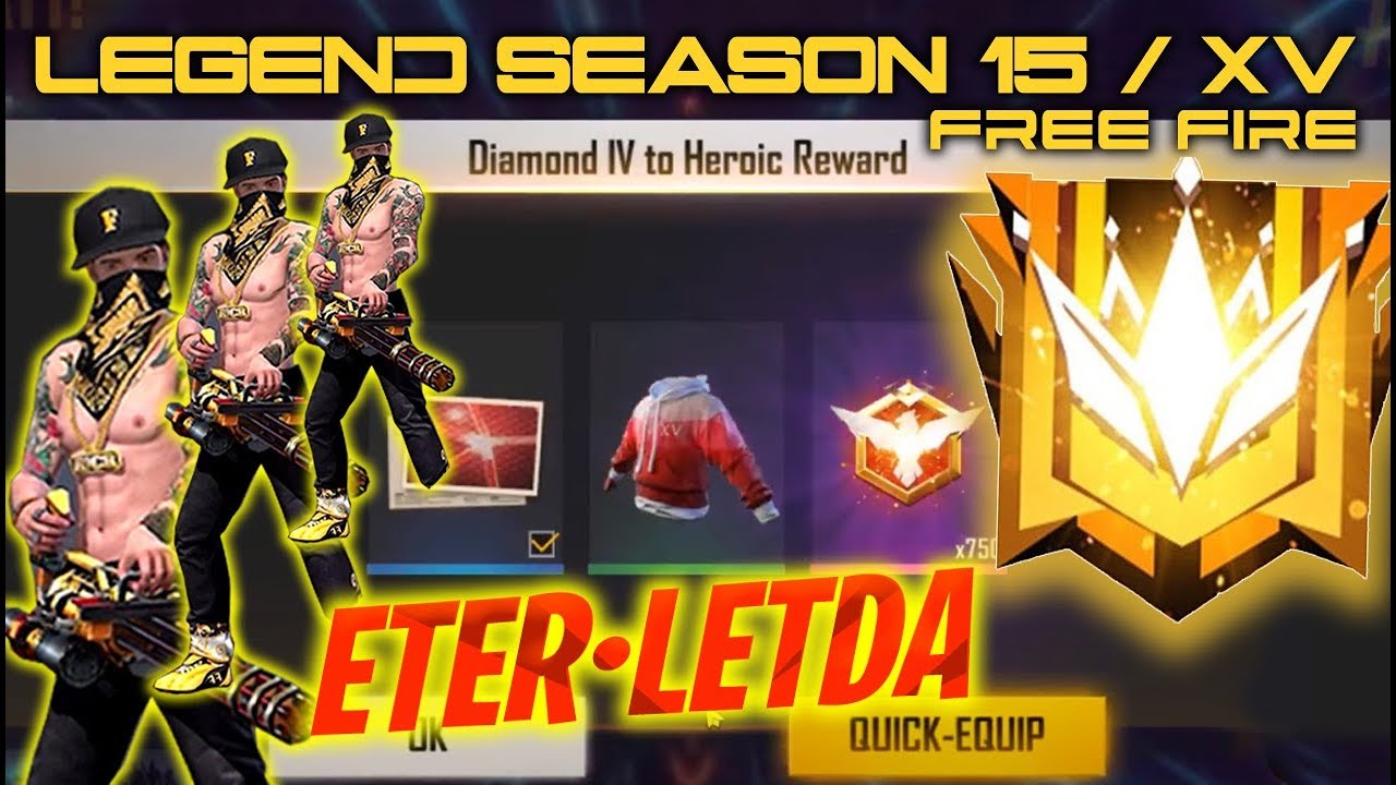 ROAD TO GRAND MASTER 6 JAM NON STOP !!! SEASON 15 FREE FIRE -  LETDA HYPER