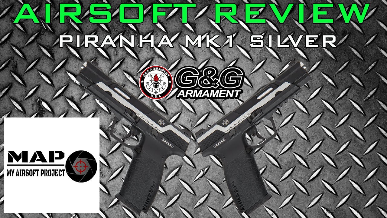 Airsoft Review #18 G&G Armament Piranha MK1 Gaz Blowback [FR]