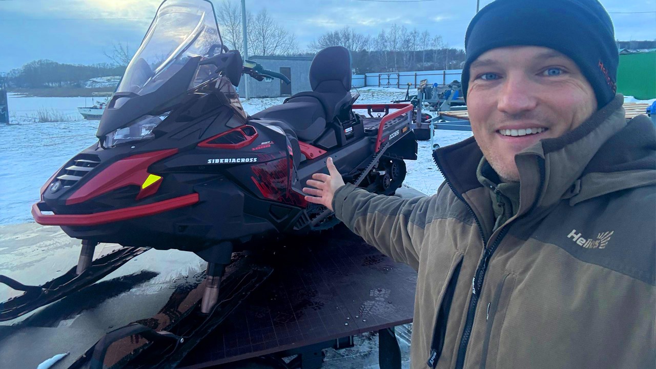 ВЗЯЛ КИТАЙЦА! НО НЕ ОТ ХОРОШЕЙ ЖИЗНИ!  СНЕГОХОД AODES SiberiaCross 1000 SWT