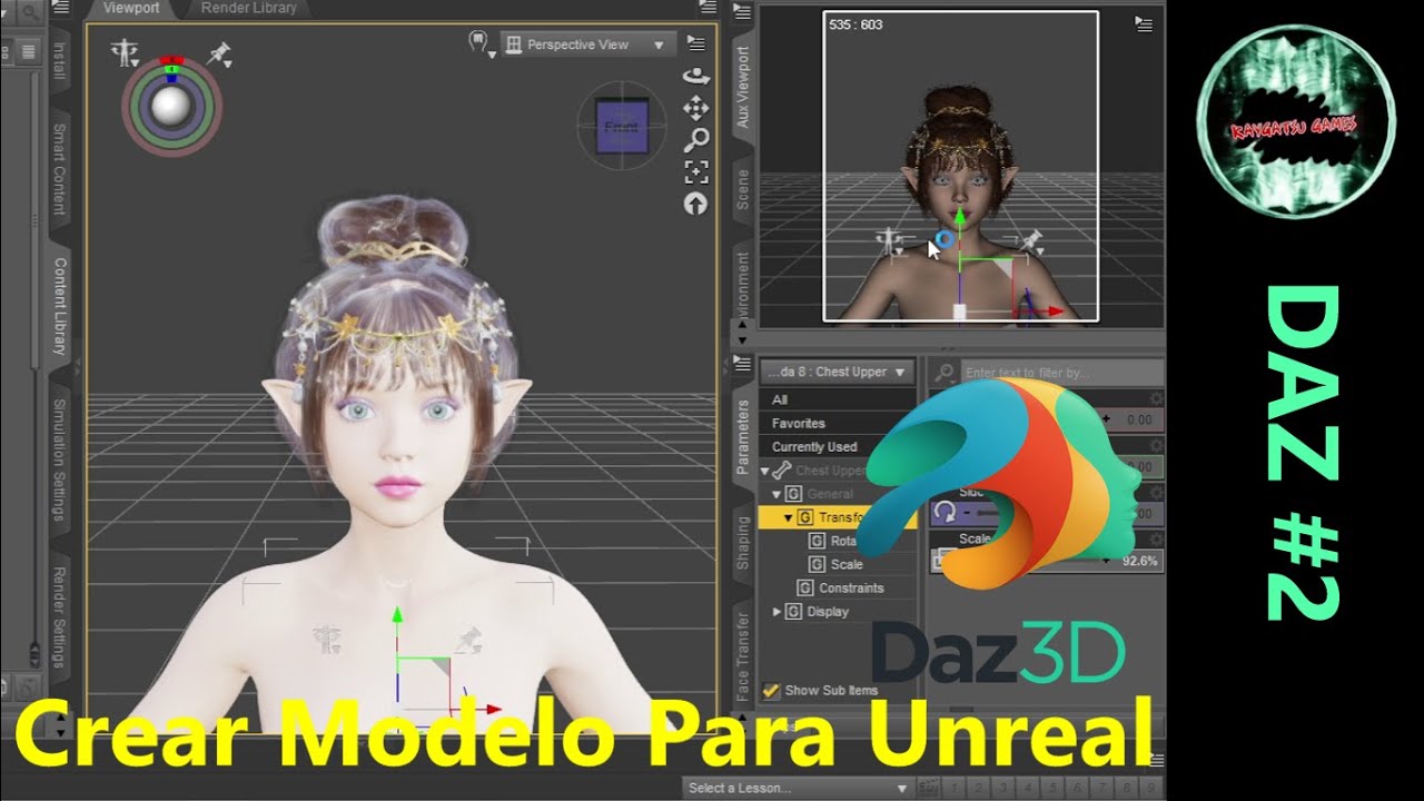 Los Mejores Genesis para Unreal Engine en DAZ: Tutorial de Creación de Modelos 🎨💻