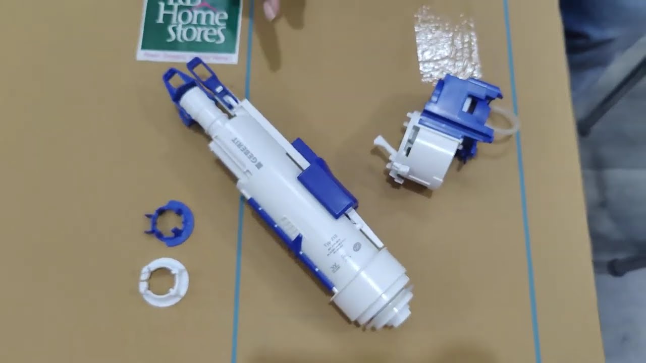 New Geberit Typ 212 + pneumatic kit assembly. for latest 2022 Geberit concealed flush tanks.