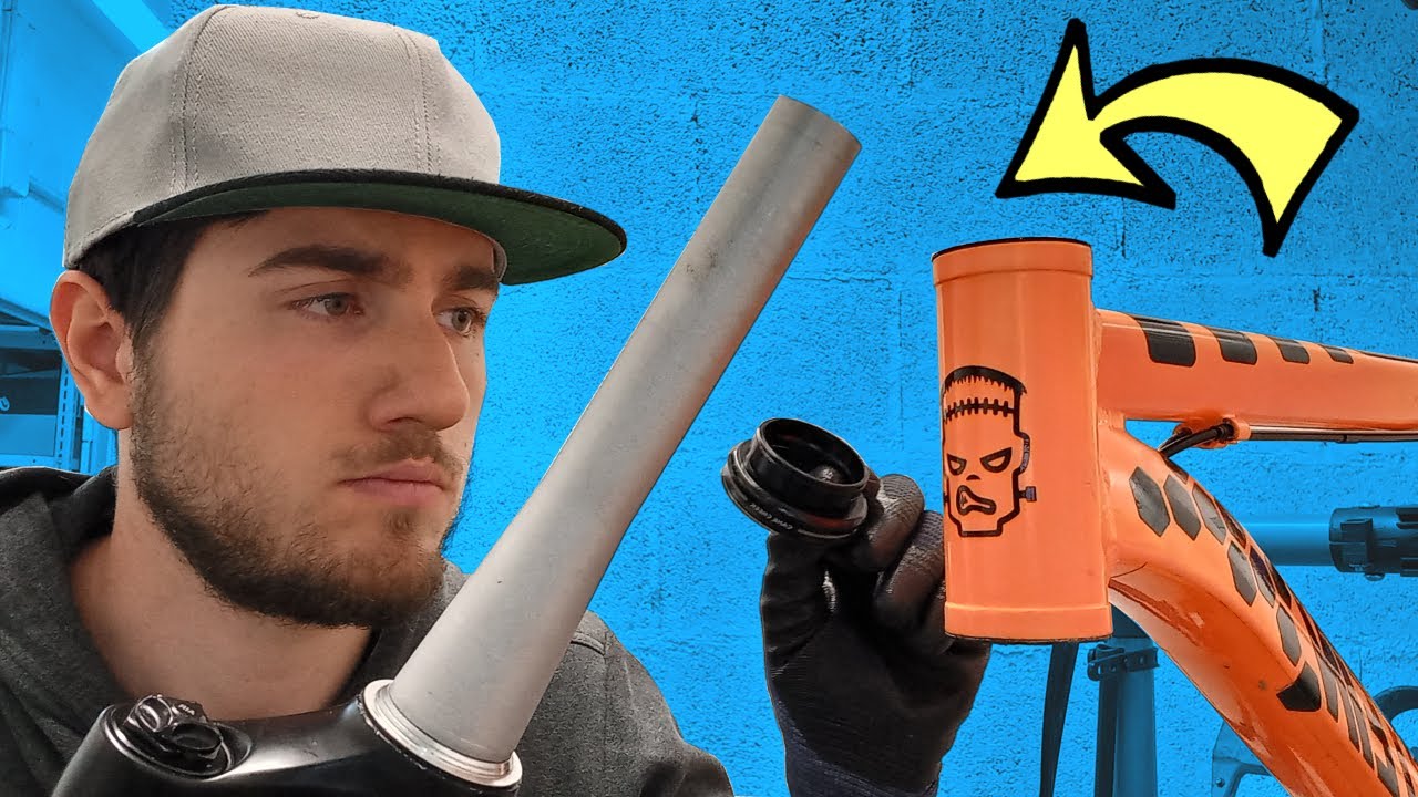 Adattare una FORCELLA CONICA su telaio DRITTO? SI PUO' FARE! ✔️