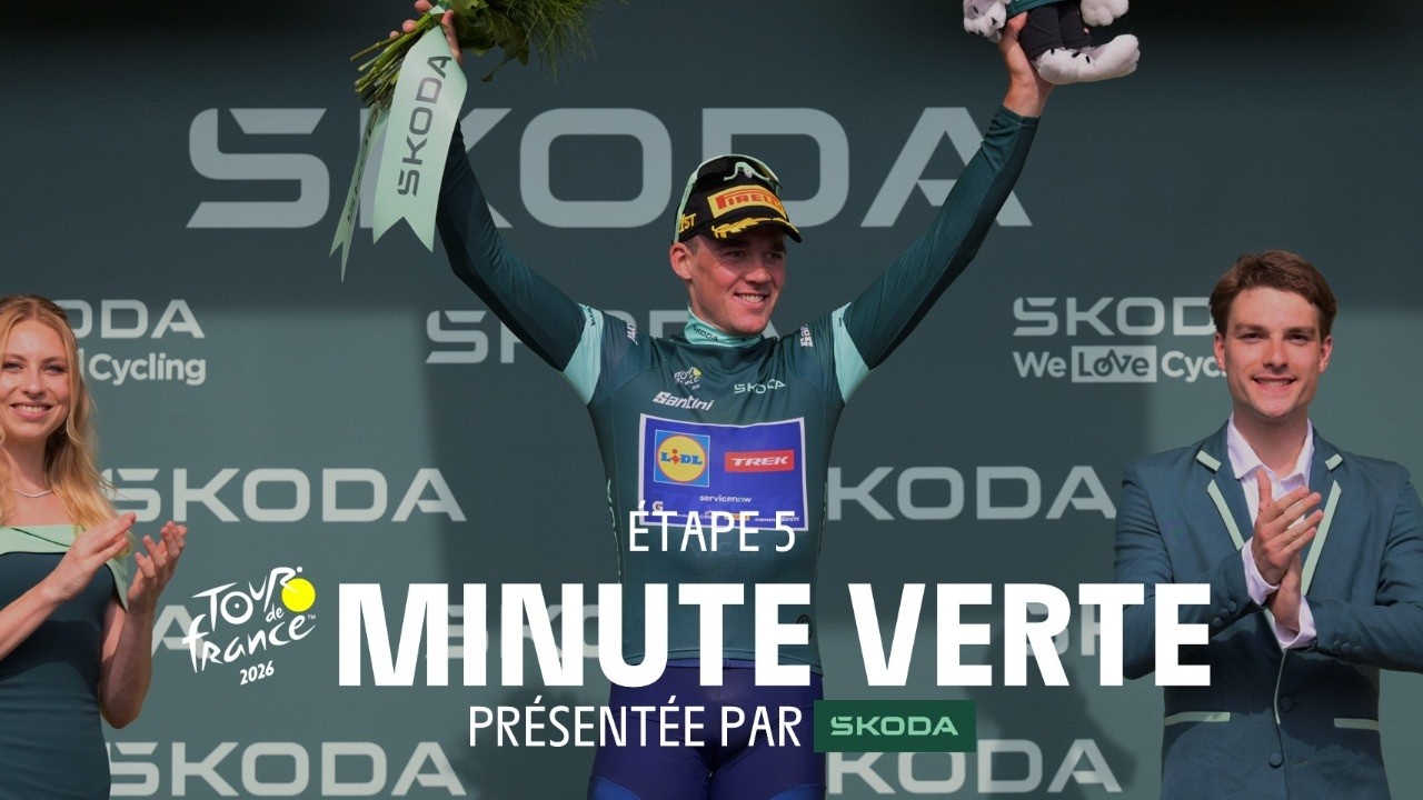 Tour de France 2026 - Stage 5 &Scaron;koda Green Jersey Minute