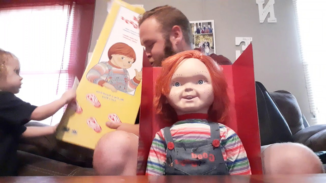 Spirit Halloween 2019 Child's Play 2 Good Guy doll unboxing