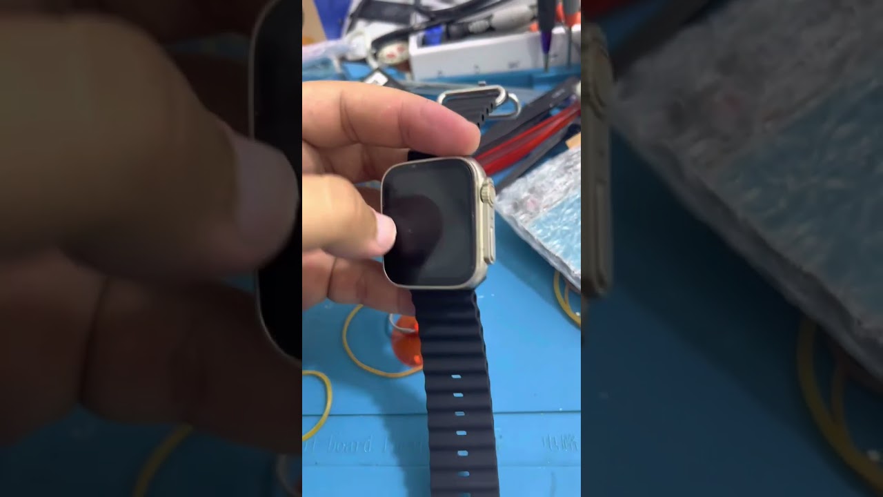 Smartwatch kd99 ultra desmontagem completa problema na tela não acende recuperando 100% watch8 ultra