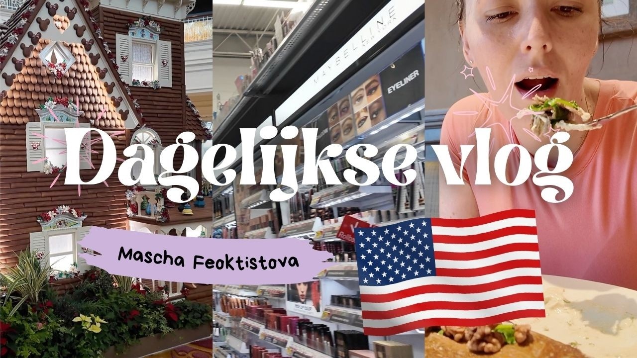 Shoppen bij Walmart, Disney’s Epcot, Grand Floridian Kerst Gingerbread House | Vloggloss 3614