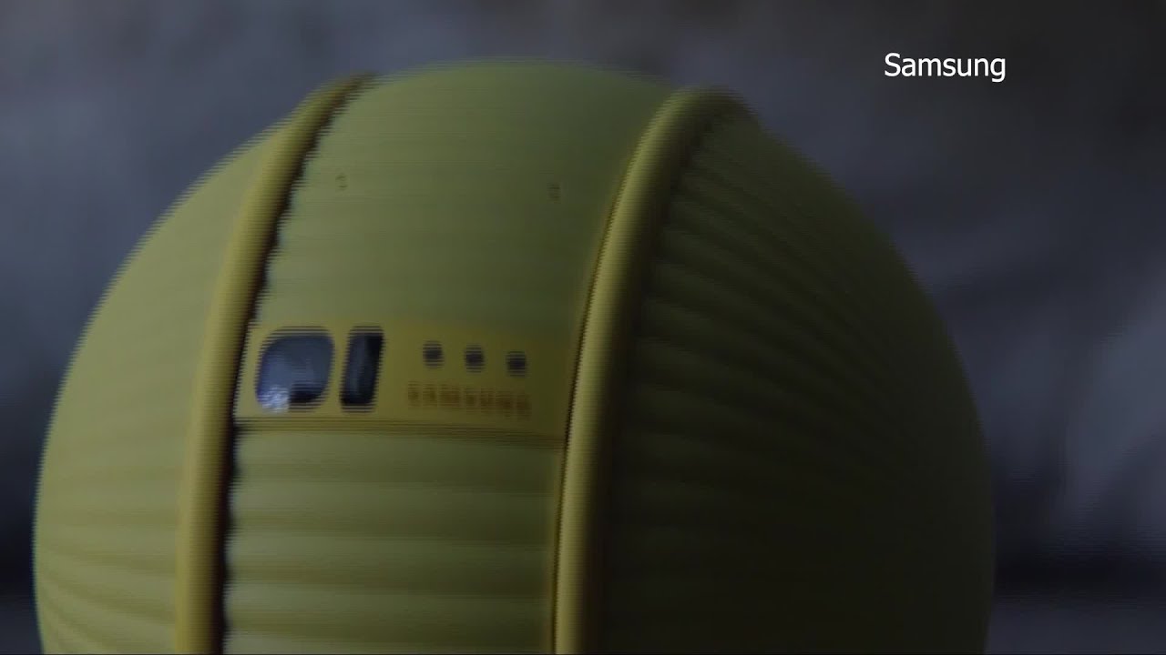 Samsung introduces 'Ballie: the cute rolling robot' at CES