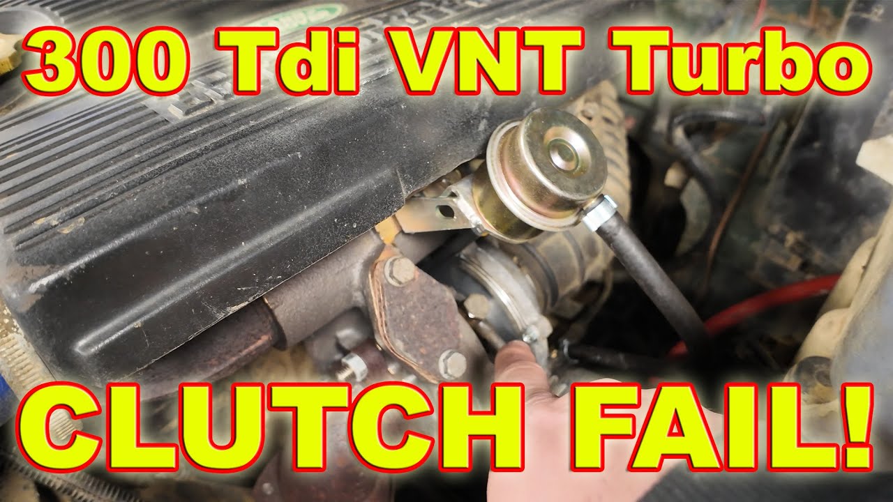 Сцепление вышло из строя! Двигатель VNT 300 Tdi сломался после 170 000 миль.
