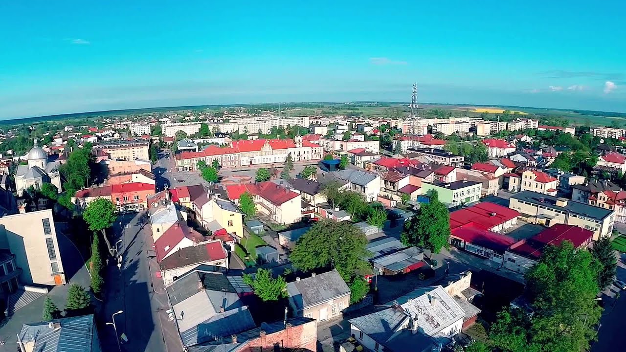 Lubaczów - Flying Over