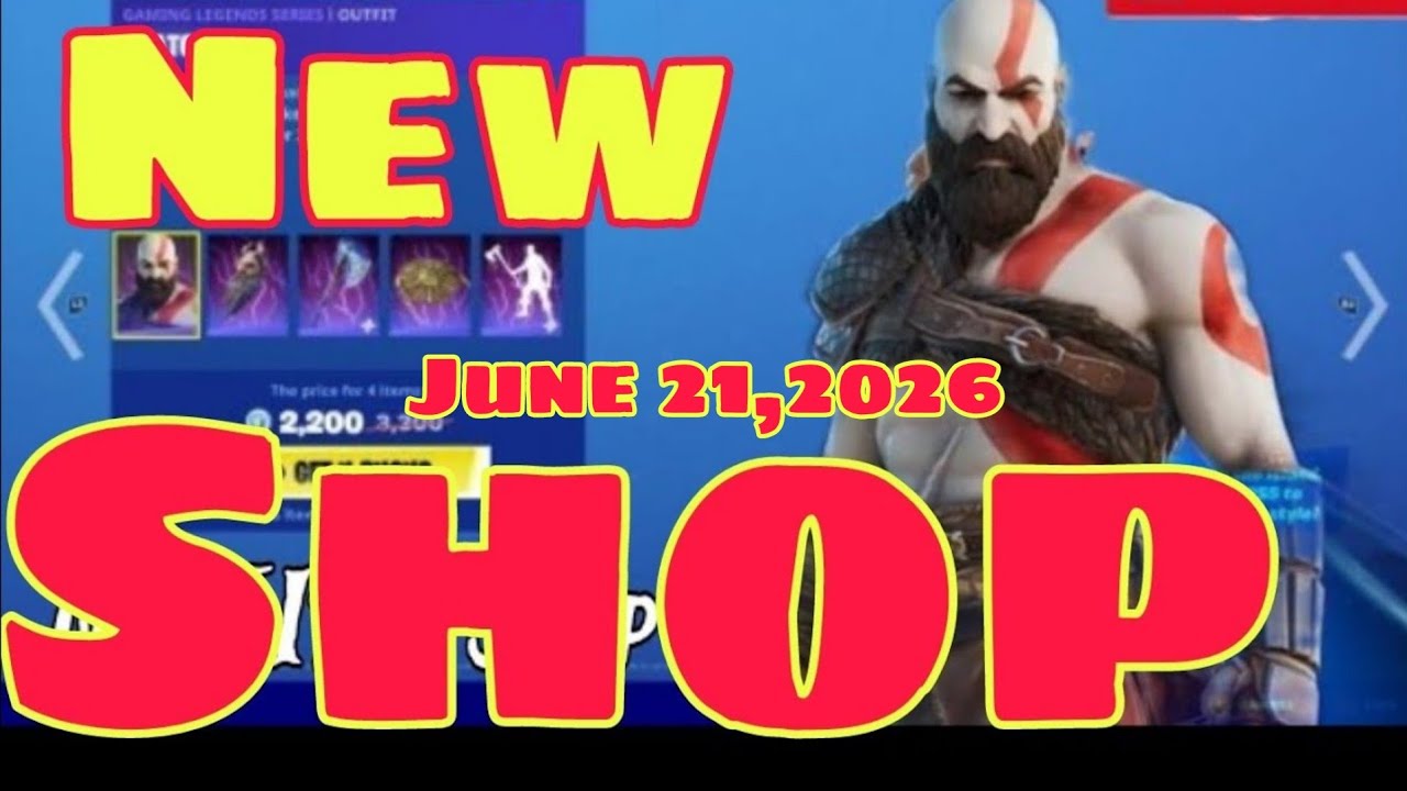 Магазин предметов Fortnite &ndash; 21 июня 2026 г. 🔥 | Новые скины, эмоции и ежедневное обновление мага...