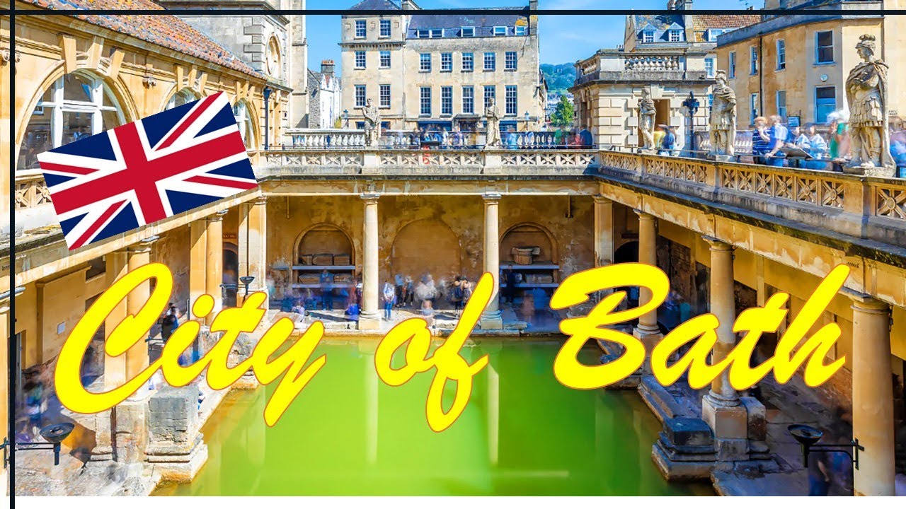 City of Bath ~ Roman Baths~ A Tourist Site in Somerset