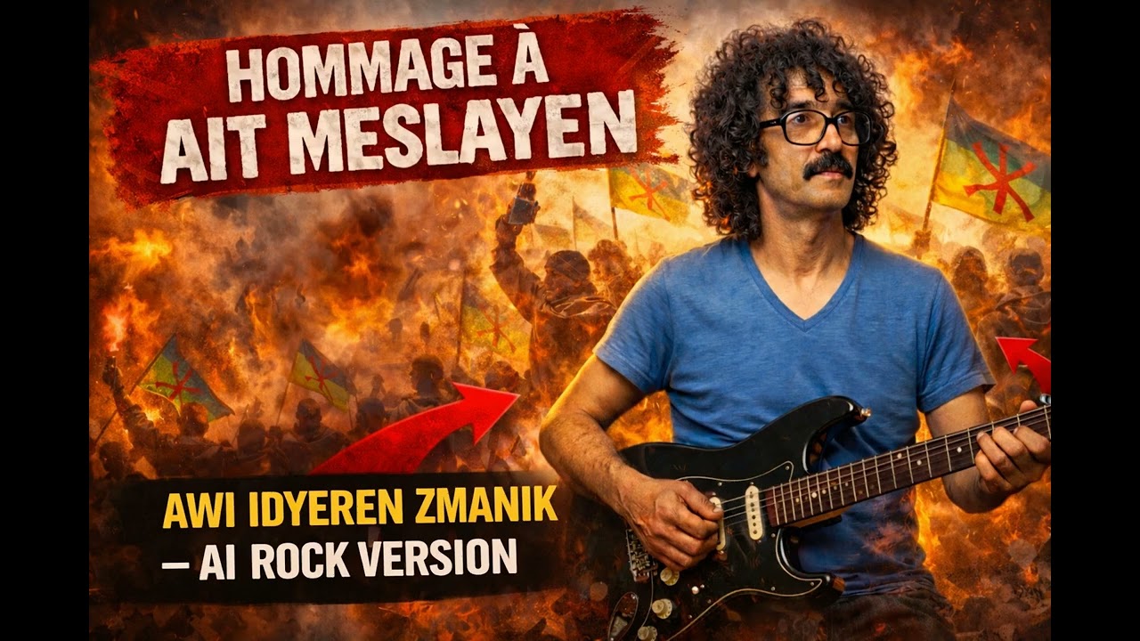 AWI IDYEREN ZMANIK &ndash; Hommage &agrave; A&iuml;t Meslayen | Kabyle Folk Rock | Chanson Engag&eacute;e Intemporelle