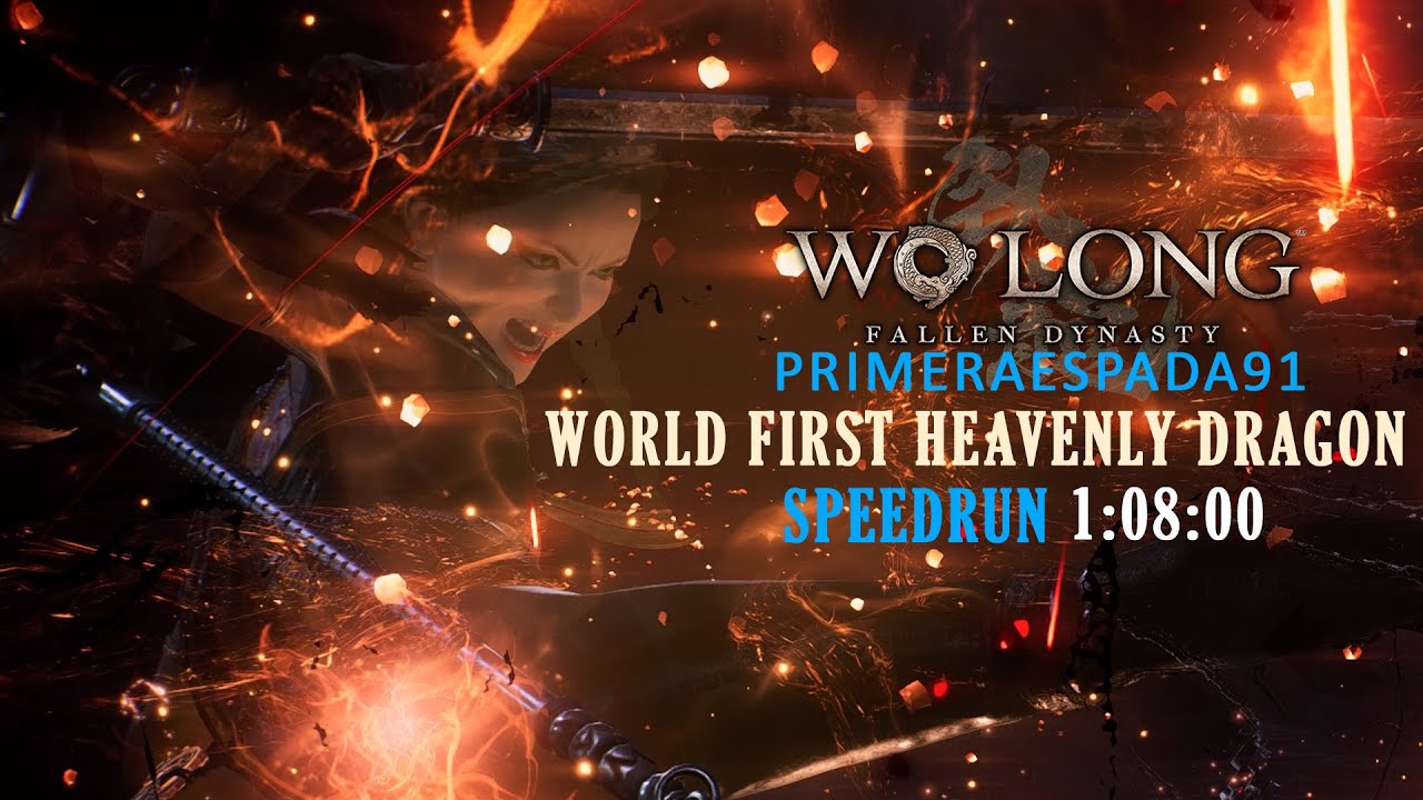 Wo Long: Fallen Dynasty | World's First Heavenly Speedrun 